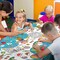 Giant Hello Summer Coloring Tablecloth 54” x 108” – Kids Summer Party Paper Table Cover with Watermelon, Ice Cream & Beach Theme Poster for Birthday, Classroom & Outdoor Activities